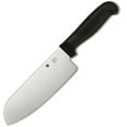 thumbnail image 1 of Spyderco Kitchen Santoku Lightweight Black PlainEdge, 1 of 2