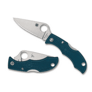 Spyderco LFP3K390 Ladybug Lockback Blue Folding Knife
