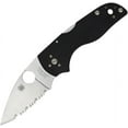 thumbnail image 1 of Spyderco Lil' Native Black G-10 Mid Back Lock SpyderEdge Folding Knife, 1 of 2