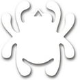 thumbnail image 1 of Spyderco Bug Decal (White), 1 of 2