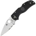 thumbnail image 1 of Spyderco Native 5 Lightweight Black FRN ComboEdge Folding Knife, 1 of 2