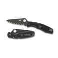 thumbnail image 1 of Spyderco Para 3 Black G-10 Black Blade PlainEdge Folding Knife, 1 of 2