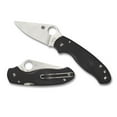 thumbnail image 1 of Spyderco Para 3 Lightweight Folding Knife 2.92" CTS-BD1N Satin Plain Blade, Black FRN Handles (Paramilitary 3), Compression Lock - C223PBK, 1 of 2