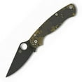 thumbnail image 1 of Spyderco Para Military 2 G-10 Camo Black Blade PlainEdge Folding Knife, 1 of 2