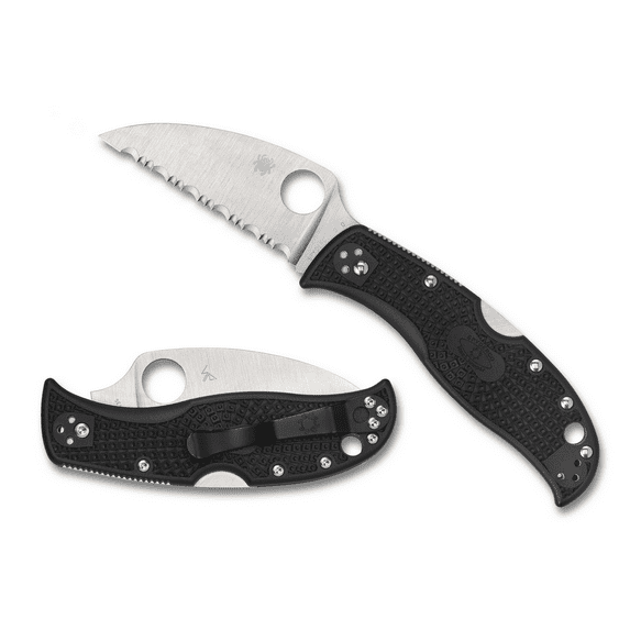 Spyderco RockJumper Wharncliffe Serrated 3.08 in Blade FRN
