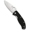 thumbnail image 1 of spyderco tenacious plain edge folding knife, black/silver, 1 of 7