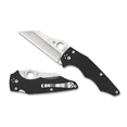 thumbnail image 1 of Spyderco YoJumbo Pocket Knife 4" Wharncliffe CPM S30V Satin Blade G-10 Handle Black, 1 of 2