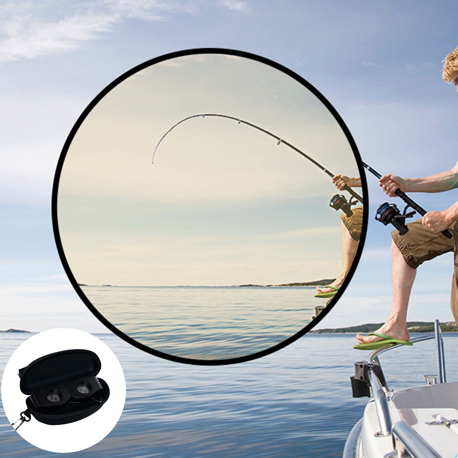 Spyglass Magnifying Glasses Go Fishing 400 Magnification Binoculars