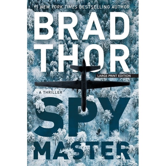 Pre-Owned Spymaster: A Thriller (Paperback)(Large Print)