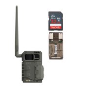 Spypoint LM-2-NW 20 MP Cellular Trail Camera (Nationwide) with 32GB Memory Card and Card Reader