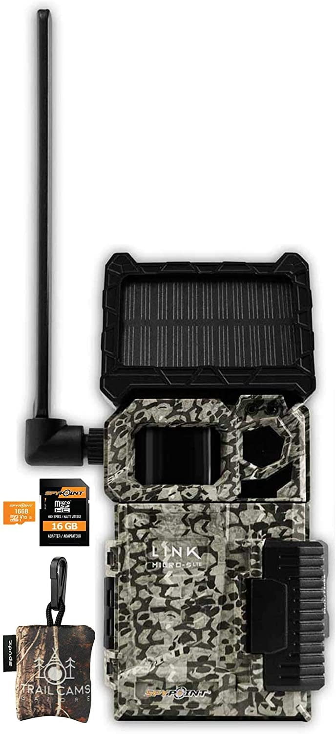 Spypoint Link Micro-S-LTE Solar Cellular Camera with Angola Ubuy