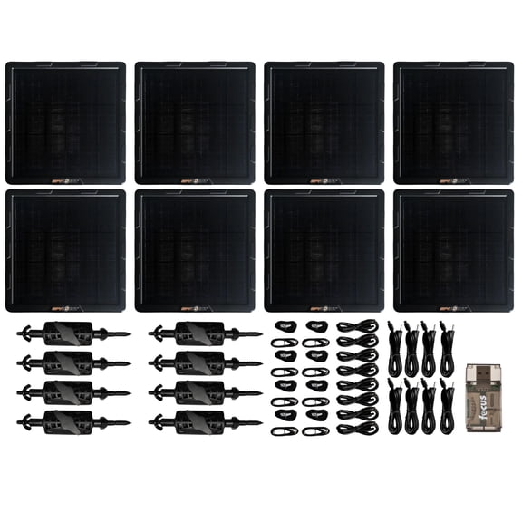 Spypoint SPLB-10 Compact Solar Panel with Heavy-Duty Mounting Arm Bundle