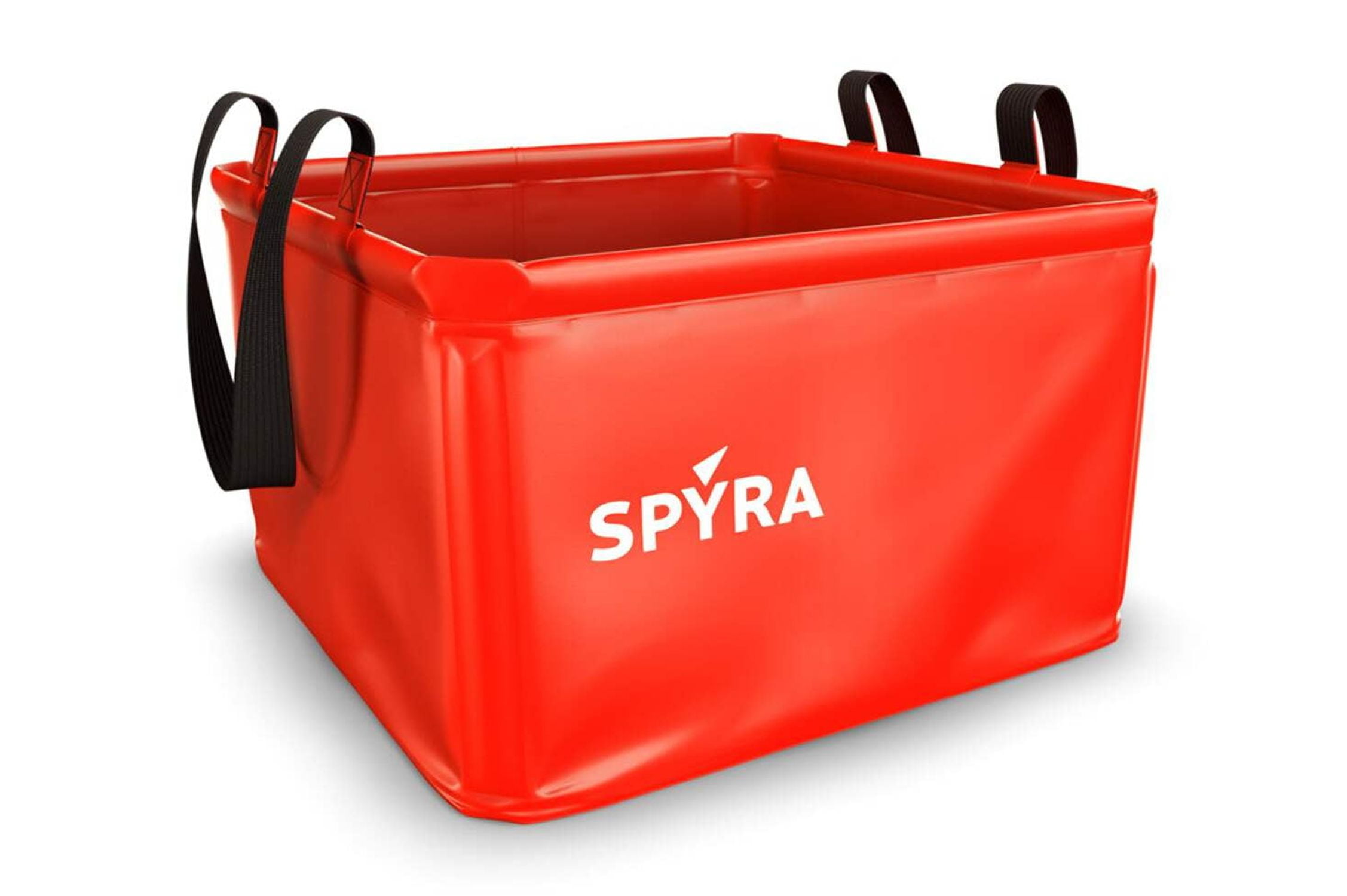 SPYRA Foldable Water Container, Outdoor Water Blasters, SpyraBase, Red