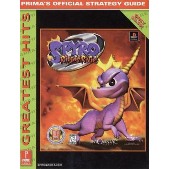 Pre-Owned Spyro 2 : Ripto's Rage: Prima's Official Strategy Guide (Paperback) 0761526668 9780761526667