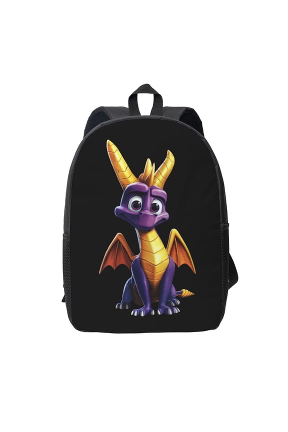 Spyro Backpack Simple Lightweight Backpack Fashion Travel Backpack Laptop Backpack 17 Inch