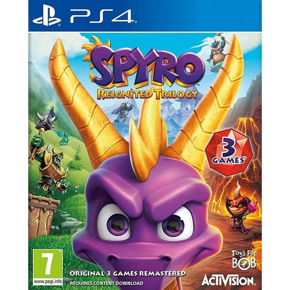 Spyro Reignited Trilogy (PS4 Playstation 4) Spyro's back and he's all scaled up!