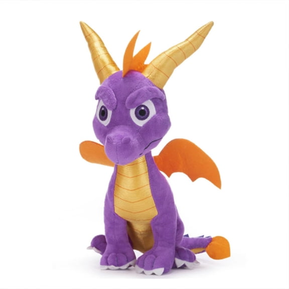 Spyro The Dragon Phunny Plush Toy, 13.78 Inch Dragon Stuffed Plush, Birthday & Holiday Gift for Men(A)