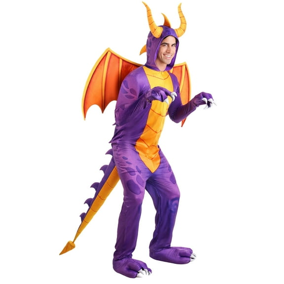 Spyro the Dragon Adult Jumpsuit Costume