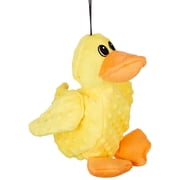 Sqeaky Plush Durable Dog Toys with Multi-Colour ,Dotty Friends for Dog by Petlou 12 Inch Dotty Friends Duck