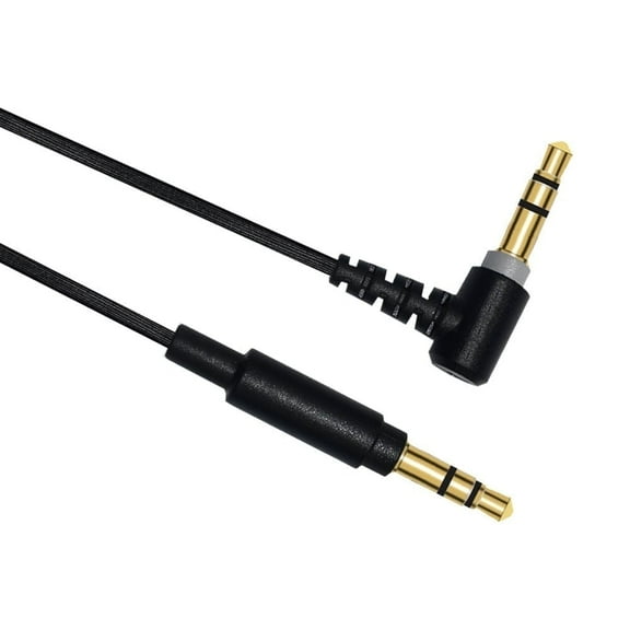 Asobilor Audio Cable Compatible with WH-1000XM5 WH-1000XM4 WH-1000XM3 WH-1000XM2 MDR-1000X MDR-100AAP WH-XB910N WH-XB700 WH-H910N WH-H900N WH-H810 Noise Cancelling Wireless Headsets (Black)