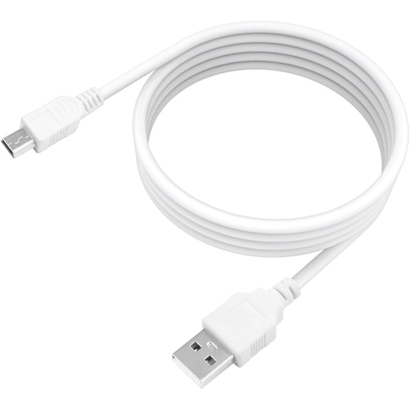 Sqrmekoko Mini USB Charging Cord Data Transfer Cable Compatible with Canon IFC-400PCU, IFC-300PCU and IFC-200PCU PowerShot Digital Cameras & Camcorders (White)