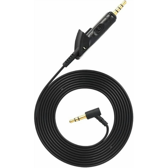 Sqrmekoko Replacement Headphone Extension Audio Cable Line Compatible with Bose QC2 QC15 Headphones-5.9FT