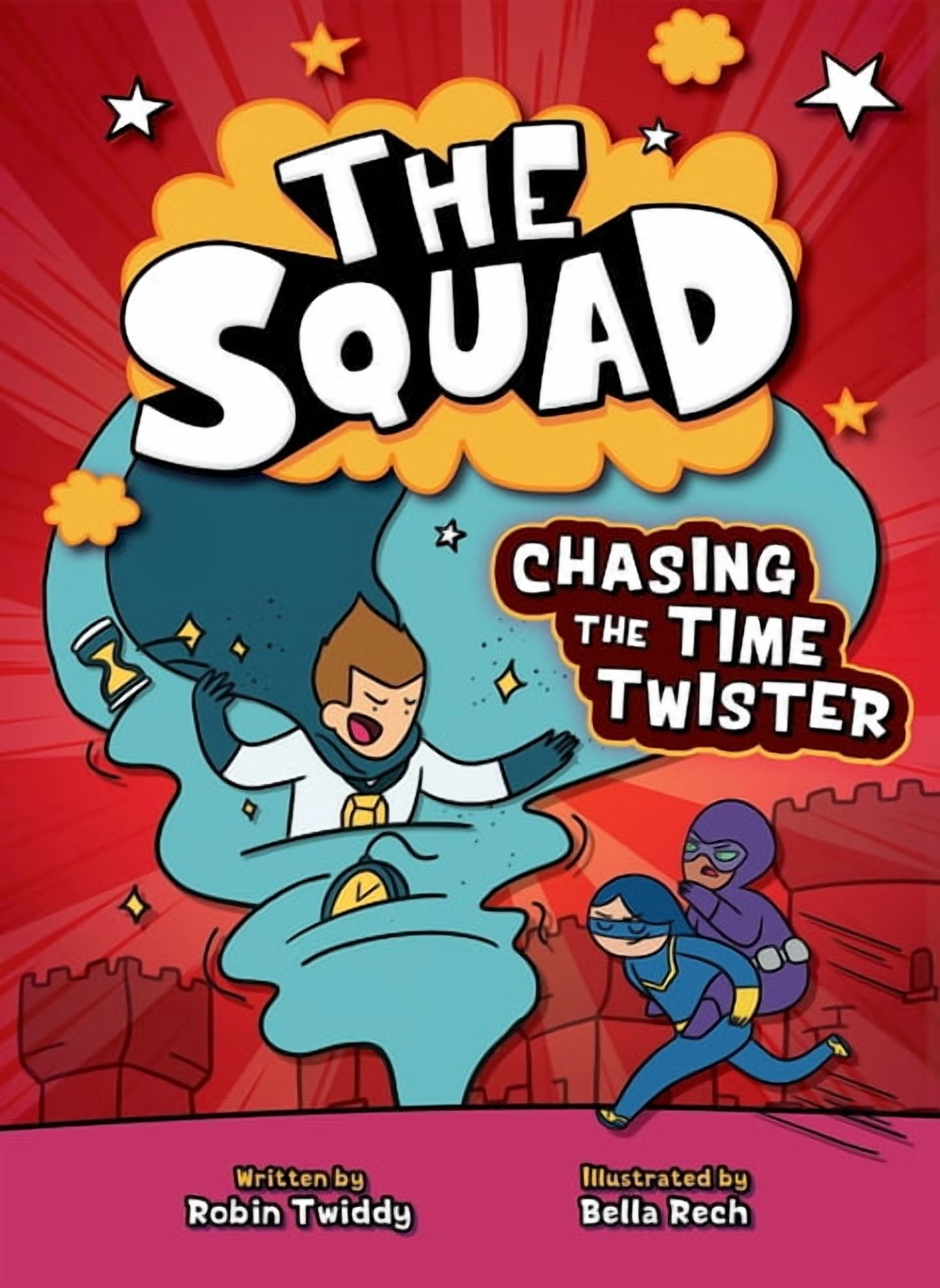 Squad Chasing the Time Twister, (Hardcover)