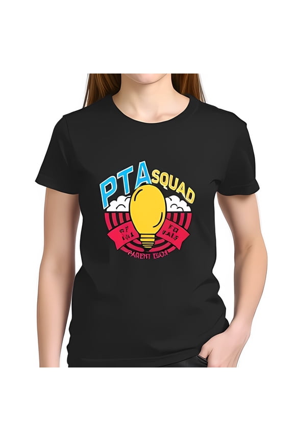 Squad Cotton Short Sleeve Shirt Fun Popcorn Graphic Design