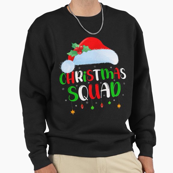Squad Funny Holiday Retro Family Classic Retro Vintage Funny Unisex Sweatshirt G31749, Up to Size 5XL