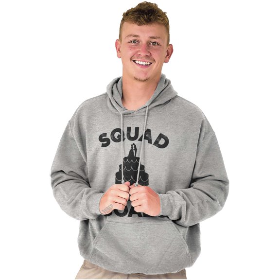 Squad Goals Wedding Cake Humor Hoodie Sweatshirt Women Men Brisco Brands L