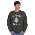 thumbnail image 1 of Squad Goals Wedding Cake Humor Sweatshirt for Men or Women Brisco Brands 2X, 1 of 6