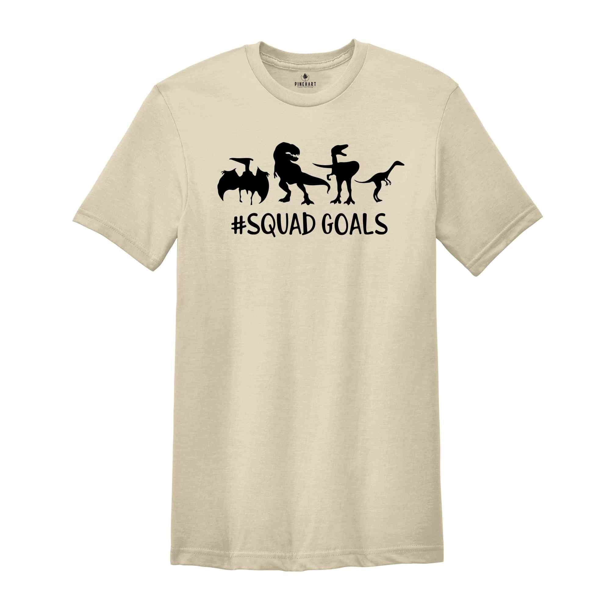 Squad Goals Shirt, Dinosaur Lover Shirt, Dinosaur Party, Dinosaur Gifts ...