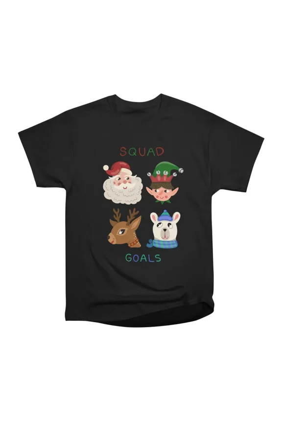Squad Goals T-Shirt Tee Gift For Him Merch For Her Apparel For Friend