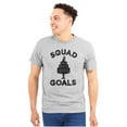 thumbnail image 1 of Squad Goals Wedding Cake Humor Plus Size Crewneck Graphic Tee Shirt Brisco Brands 2X, 1 of 5