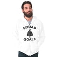 thumbnail image 1 of Squad Goals Wedding Cake Humor Zip Up Hoodie Men's Women's Brisco Brands L, 1 of 5