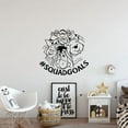 thumbnail image 1 of Squad Goals - Winnie The Pooh And Friends Piglet Tigger Eeyore Cute Funny Face Vinyl Wall Decal Art Decoration Winnie The Pooh Cartoon Home Room Bedroom Living Room Home Décor Design Size (20x20 inch), 1 of 4
