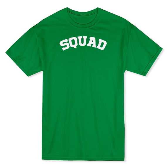 "Squad" Quote Across The Chest Men's T-shirt