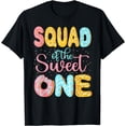 thumbnail image 1 of Squad of the Sweet One Team Donuts Family Matching Party T-Shirt, 1 of 4