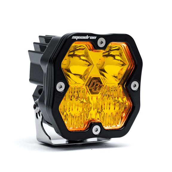 Squadron 2.0 Sport Black Baja Amber LED Driving/Combo Style Auxiliary Light Pod