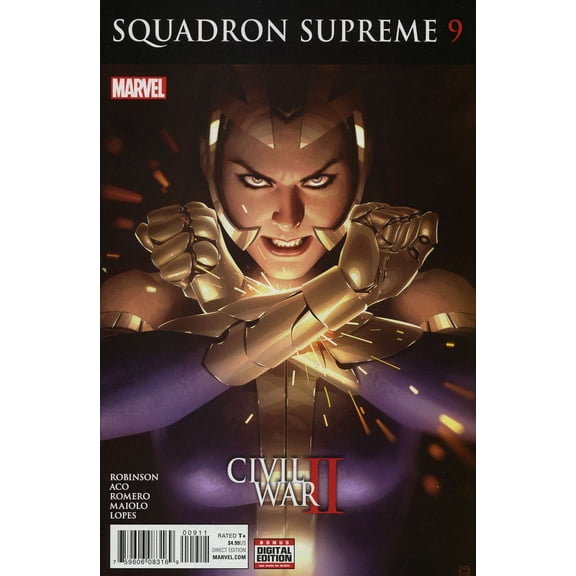 Squadron Supreme (4th Series) #9 VF ; Marvel Comic Book