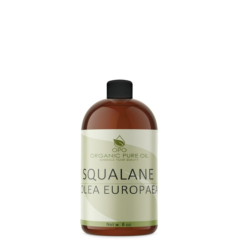 Squalane Oil - 100% Pure, Natural, Plant-Derived, Non-GMO