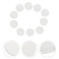 thumbnail image 1 of Squalise 10 Pcs Grafted Eyelash Transparent Glass Crystal Pads Gasket Tools Eyelash Round Pallet Pad for Beauty Salon Make Up Room, 1 of 6
