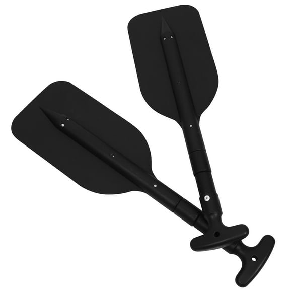 Squalise 2pcs Retractable Kayak Floating Paddles Portable Paddle Board Accessories