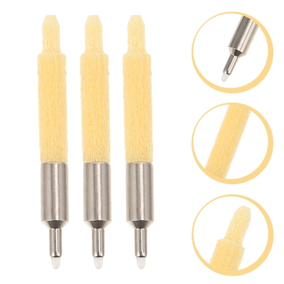 Squalise 3 Pcs Universal Replacements Paint Pen Acrylic Pen Point for Paint Pen