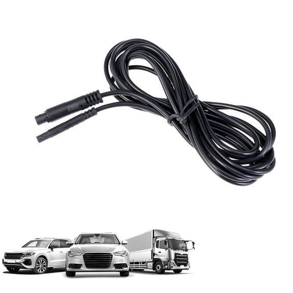 Moluckfu Rear Cam Extension Cable Black 1Pack 98.4x0.4x0.2in