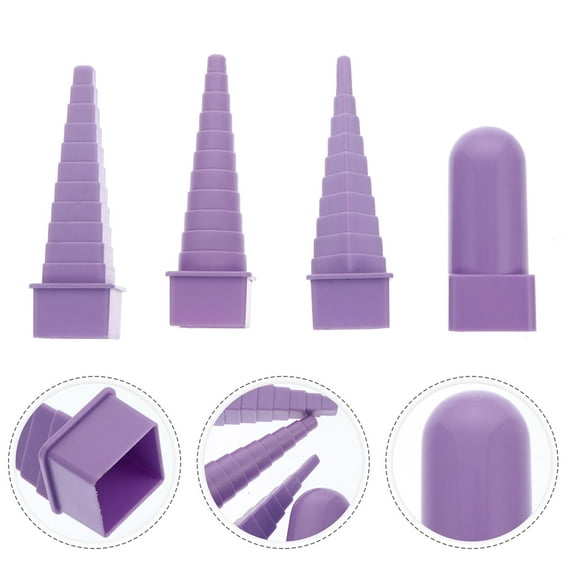 Squalise 4pcs Mandrel Wire Wrapping Set Jewelry Making Tool DIY Wire Making Supply