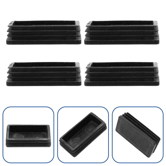 Squalise 4pcs Non-skid Feet Covers Plastic Folding Ladder Feet Mats Folding Ladder Covers