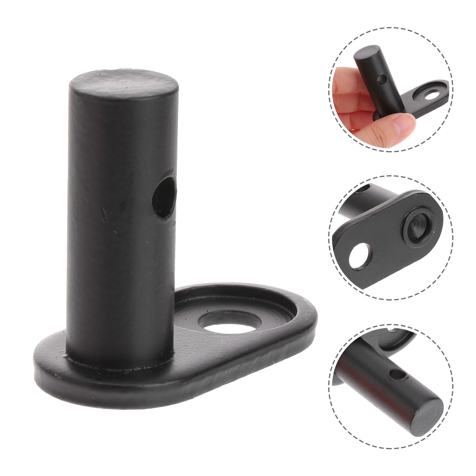Squalise Traction- Sundries Bike Hitch adapter Premium Steel Trailer Coupler Attachment Angled Elbow for, Bike, Trailer