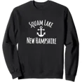 Squaim Squam Lake Sailing Boating Boat Nautical Coastal Anchor Graphic ...