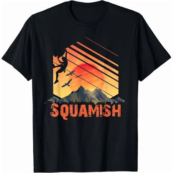 Squamish Bc Bouldering Climbing Rock Climbing In Squamish Gift Unisex T-Shirt